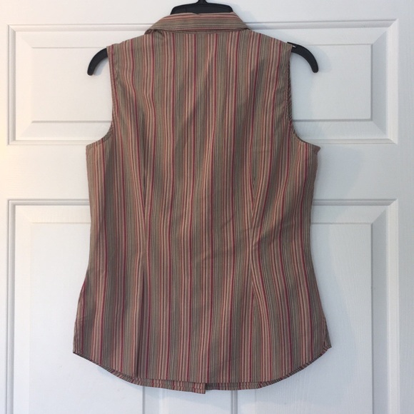 St. JOHN’S BAY Sleeveless blouse SZ M - Picture 4 of 5